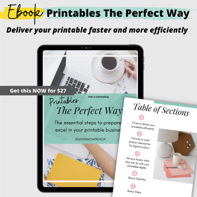 Printables -The Perfect Way